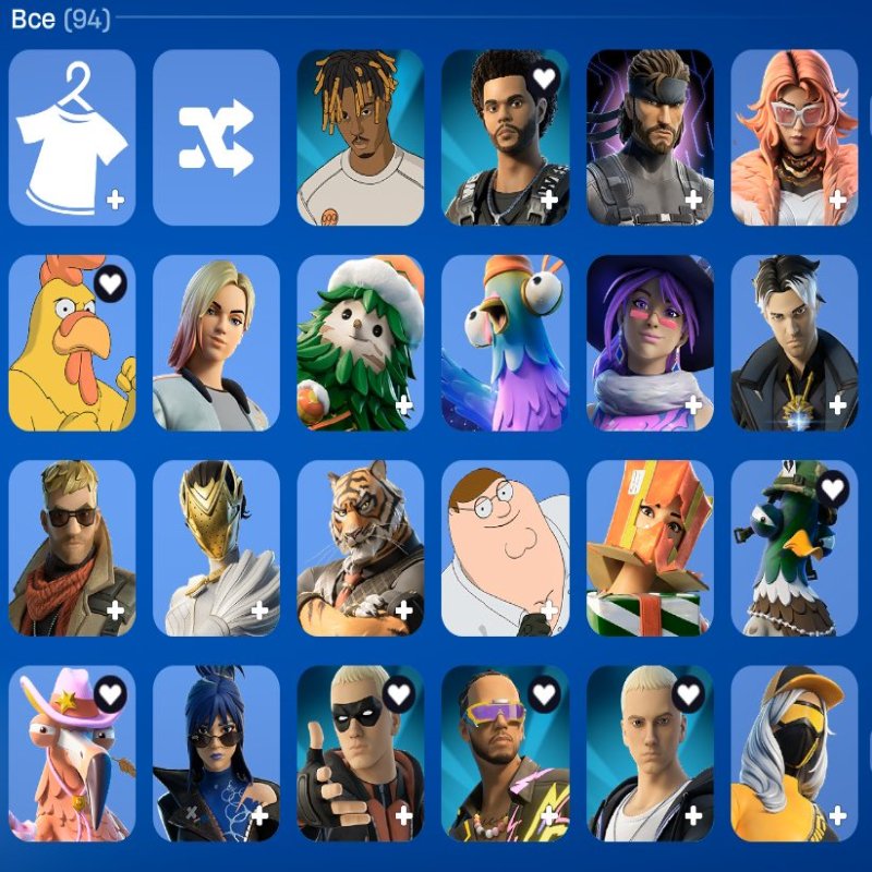 🎨 94 skins | 🌟 Fortnite account
