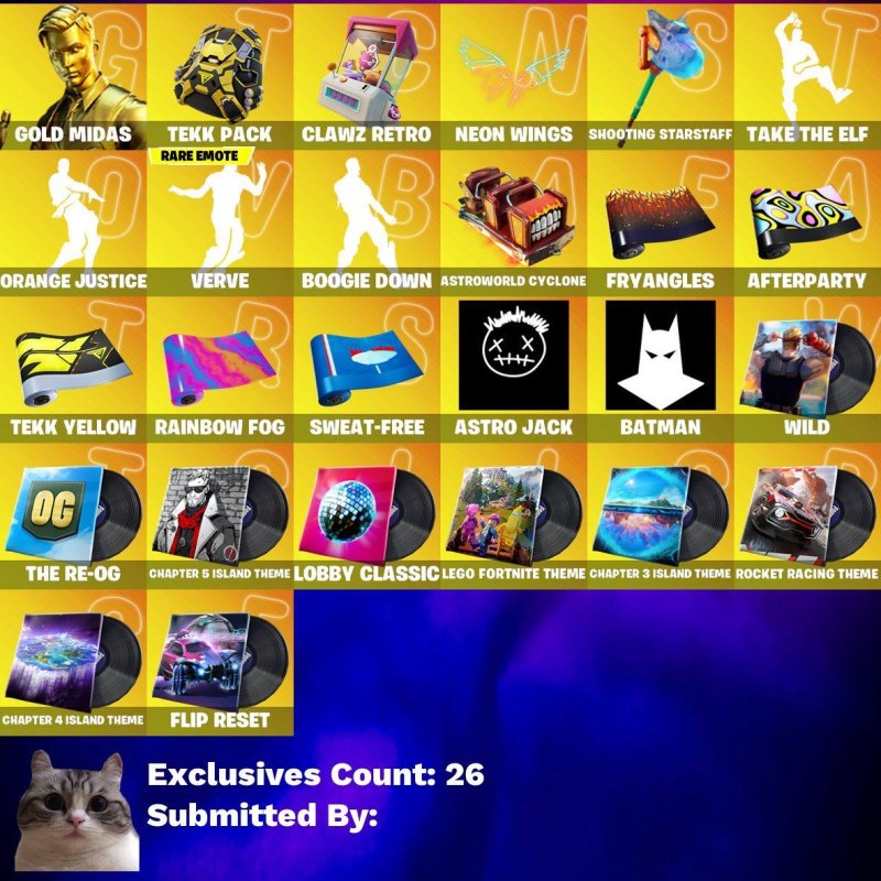 🎨 176 скінів | 🌟 Fortnite акаунт