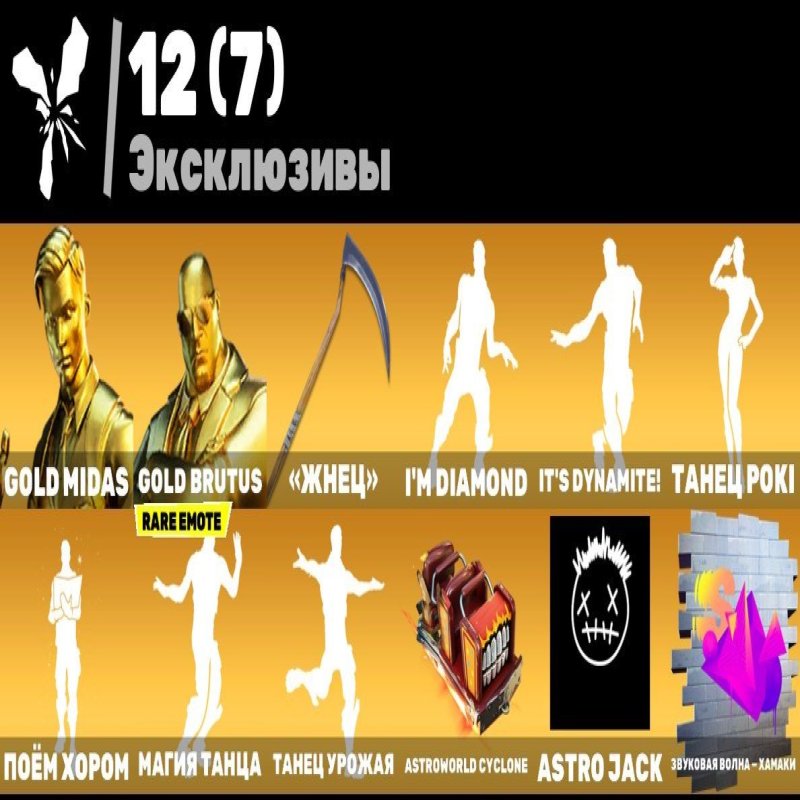 🎨 129 скінів | 🌟 Fortnite акаунт