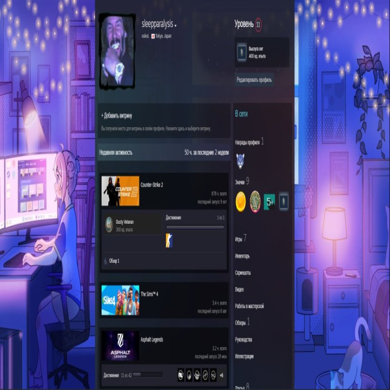 🏆 CS Prime | 🎯 Faceit LVL 10 | 🕒 877 часов — Готов к состязательным матчам