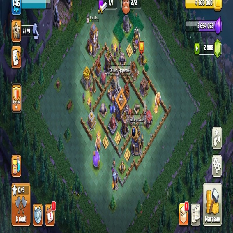 🏰 Clash of Clans акаунт | 14 ратуша | Рівень 24