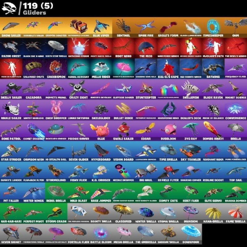 🎨 130 скінів | 🌟 Fortnite акаунт