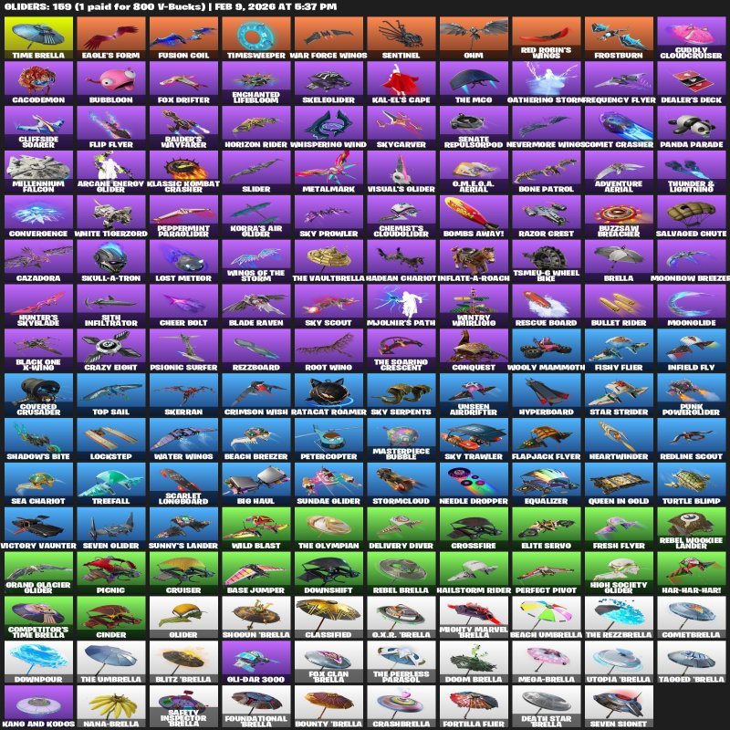 🎨 186 skins | 🌟 Fortnite account