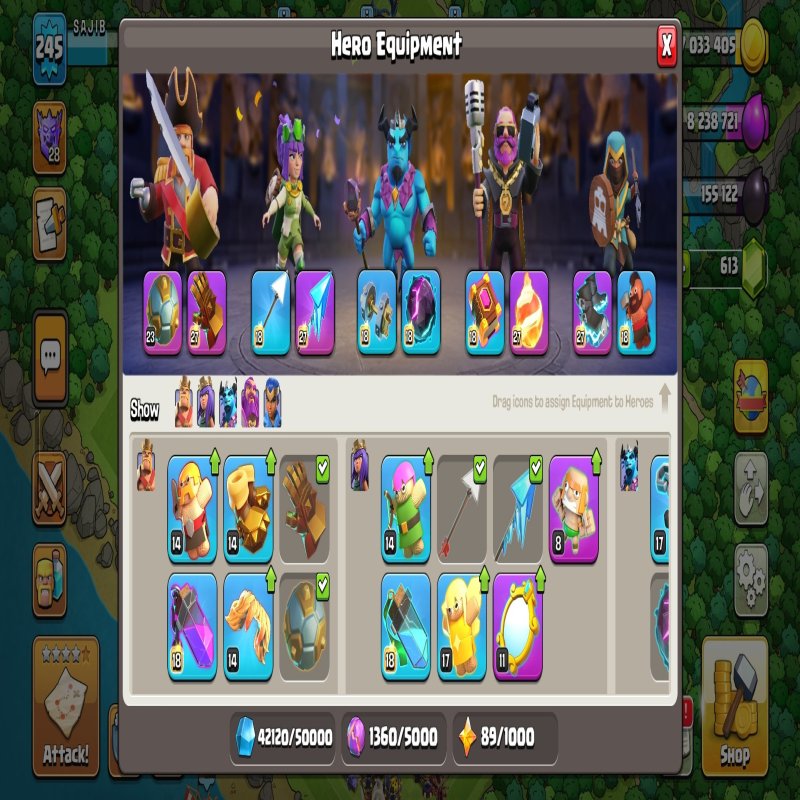 🏰 Clash of Clans акаунт | Ратуша 17 рівень | Рівень 100