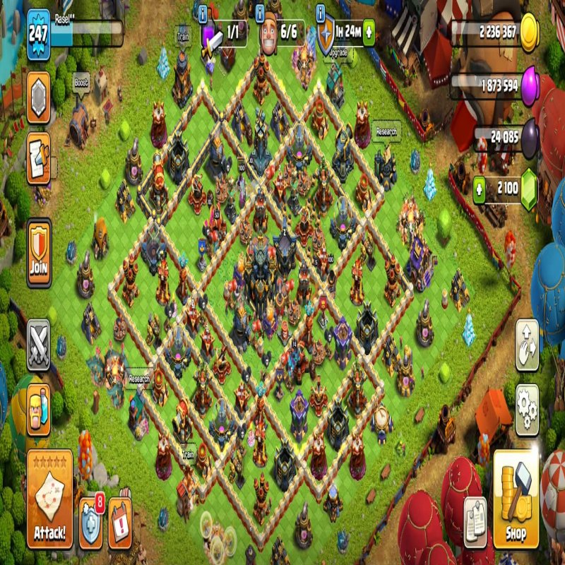 🏰 Clash of Clans акаунт | Ратуша 17 рівня | Максимальний рівень