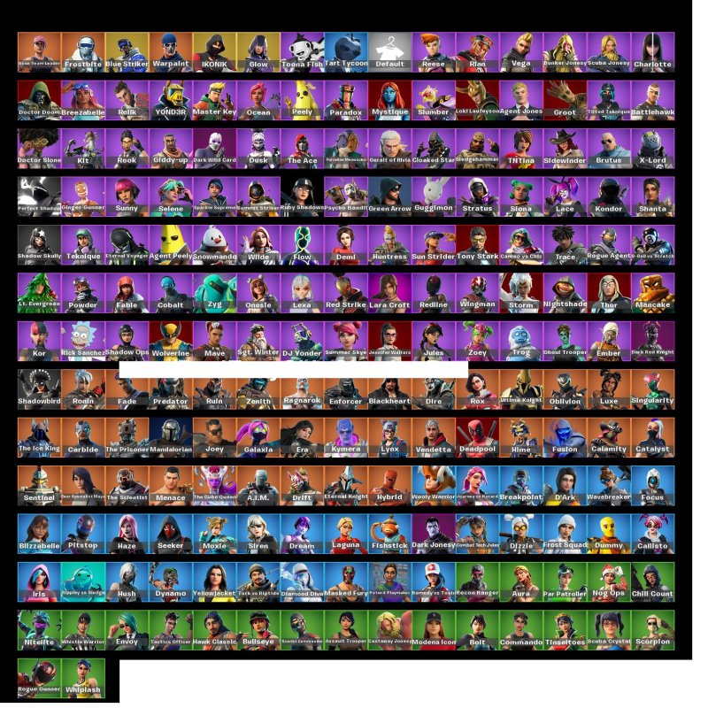 🎨 197 skins | 🌟 Fortnite account