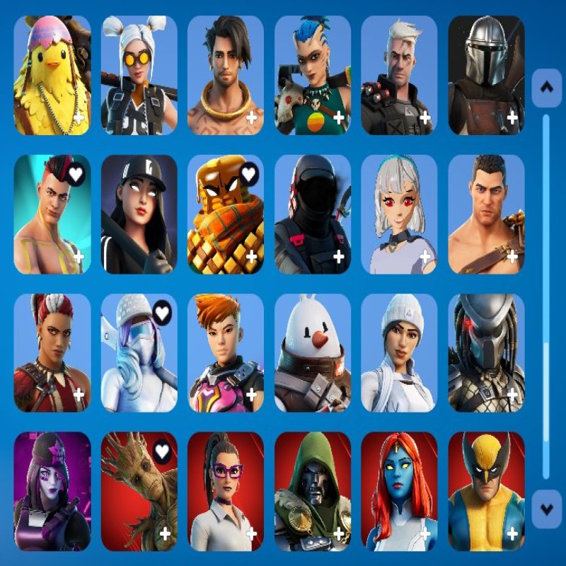 🎨 100 skins | 🌟 Fortnite account