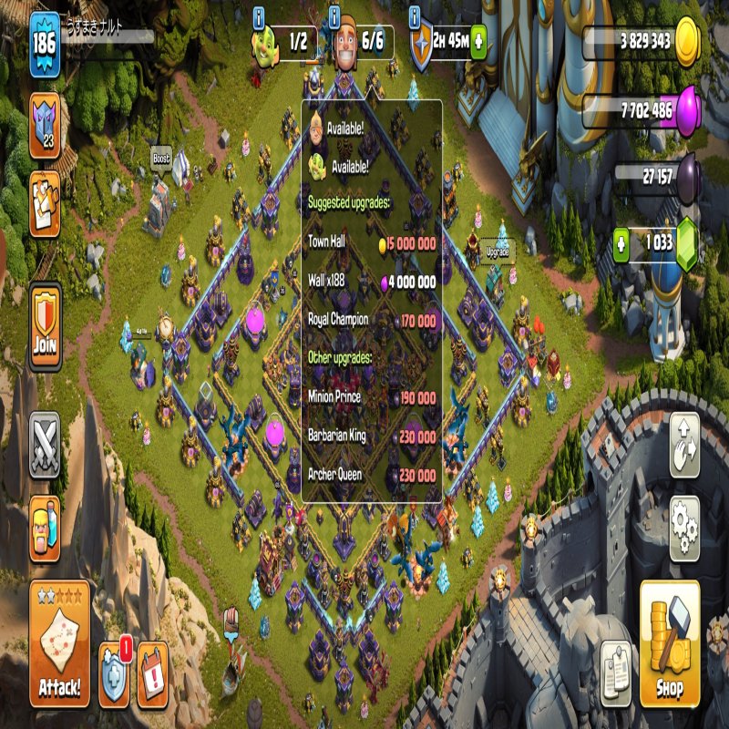 🏰 Clash of Clans акаунт | Ратуша 15 рівня | Рівень 85