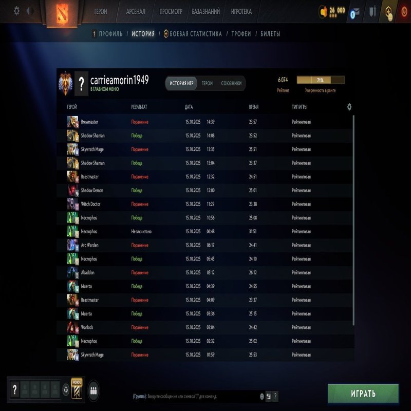 🏅 MMR 6000 | 🕒 200 годин | 🛡 10300