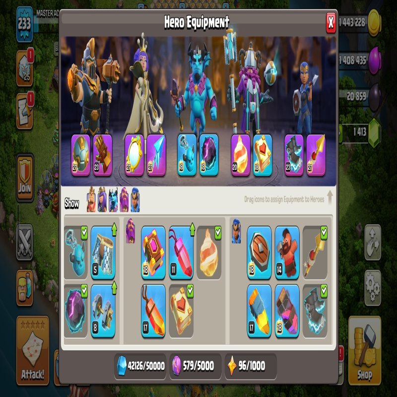 🏰 Clash of Clans акаунт | Ратуша 17 ратуша | Рівень 100