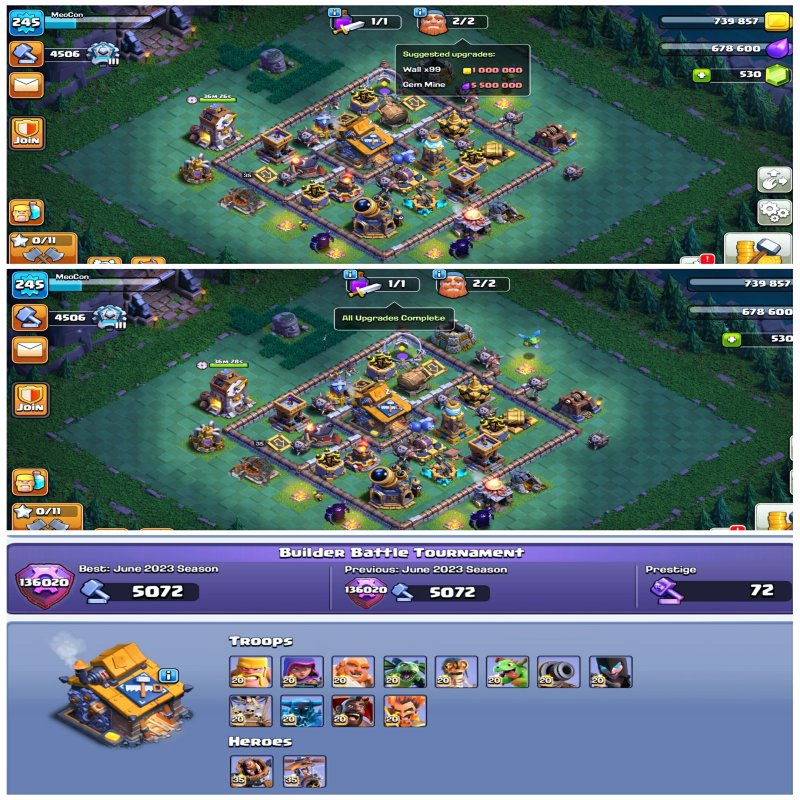 🏰 Clash of Clans акаунт | Ратуша 17 рівень | Рівень 245