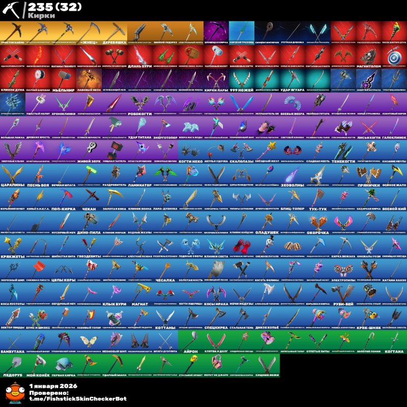 🎨 208 скінів | 🌟 Fortnite акаунт