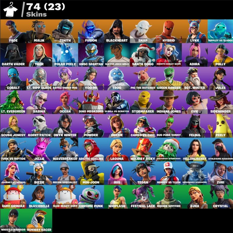 🎨 65 скінів | 🌟 Fortnite акаунт