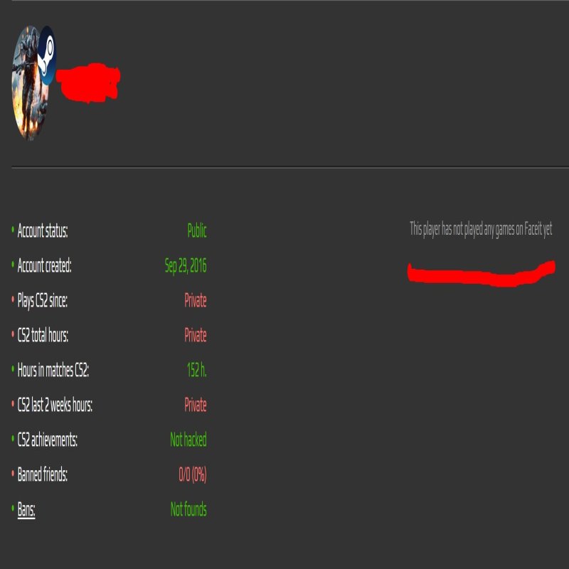 🔥 CS Prime | 🎯 Faceit LVL 5 | 🕒 252 hours — Ready for Competitive