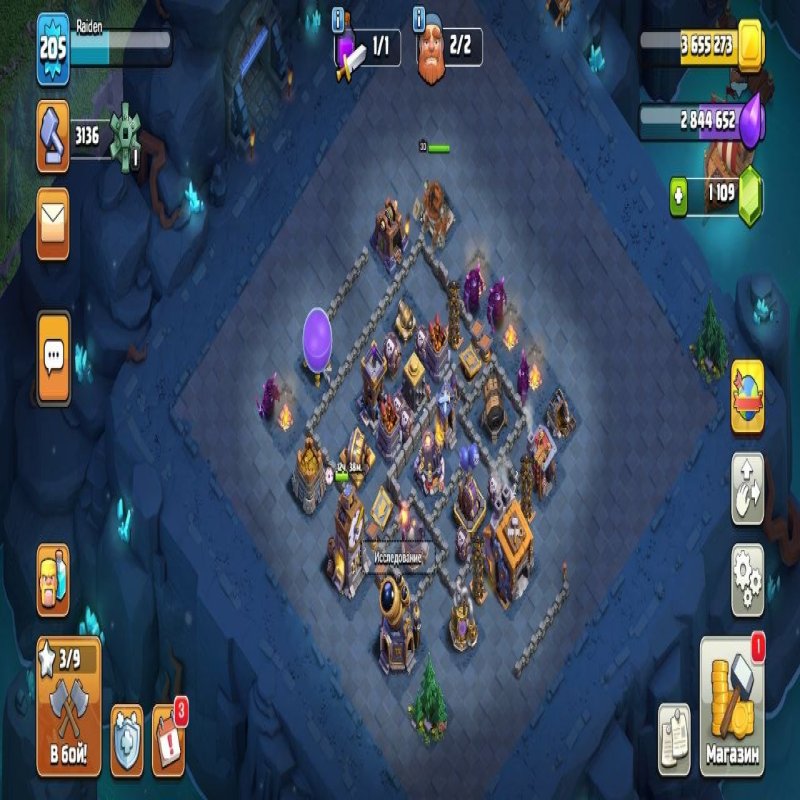 🏰 Clash of Clans акаунт | 16 ратуша | 205 рівень