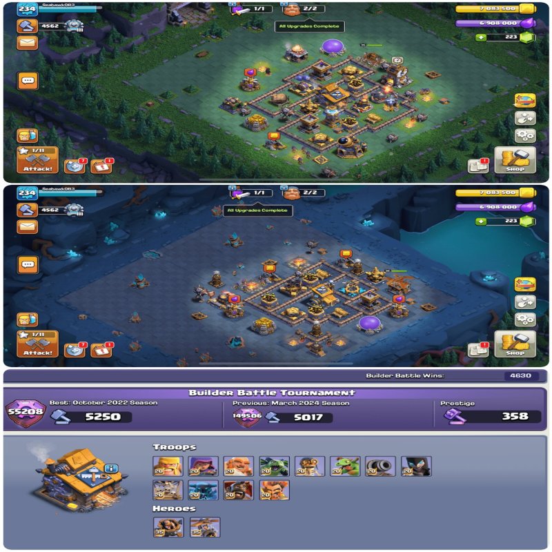 🏰 Clash of Clans акаунт | Ратуша 16 рівня | 234 рівень