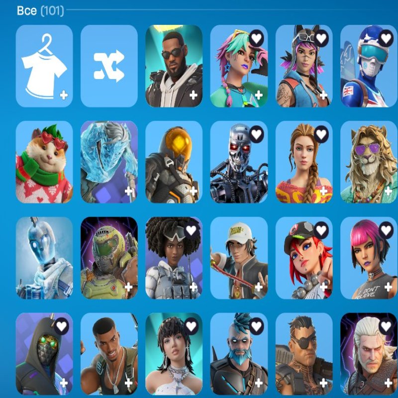 🎨 101 скінів | 🌟 Fortnite акаунт