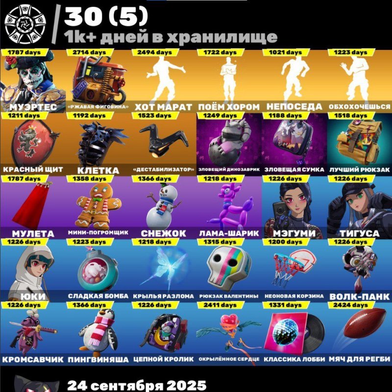 🎨 118 скінів | 🌟 Fortnite акаунт