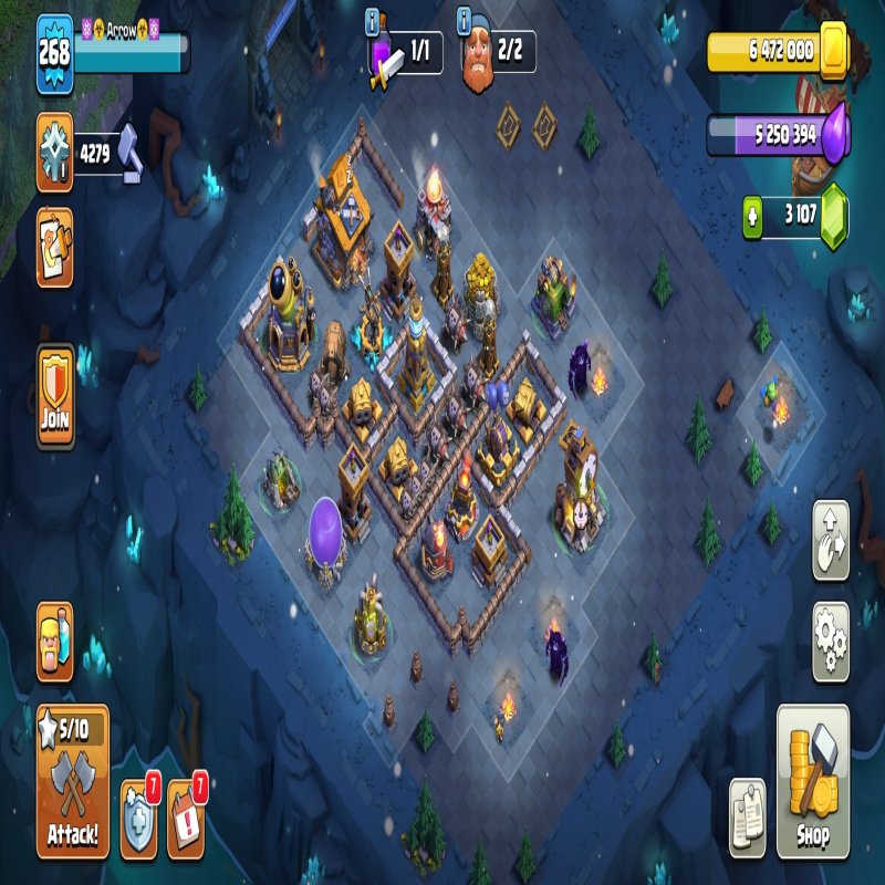 🏰 Clash of Clans акаунт | Ратуша 18 рівня | Рівень 50