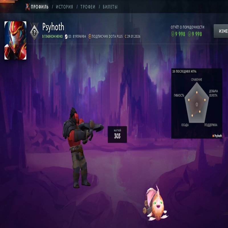 🏅 MMR 1000 | 🕒 333 hours | 🛡 9915