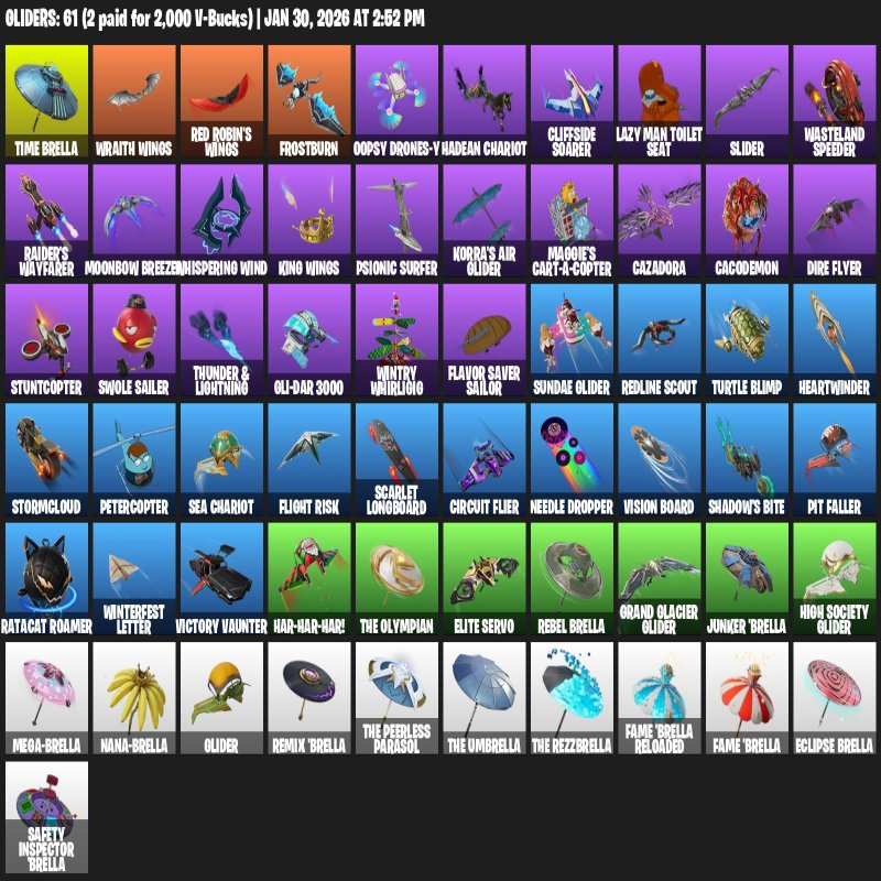 🎨 62 skins | 🌟 Fortnite account