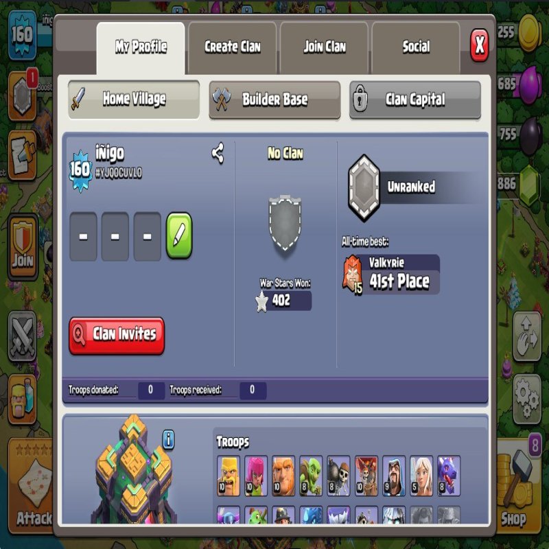 🏰 Clash of Clans акаунт | Ратуша 14 | Рівень 160