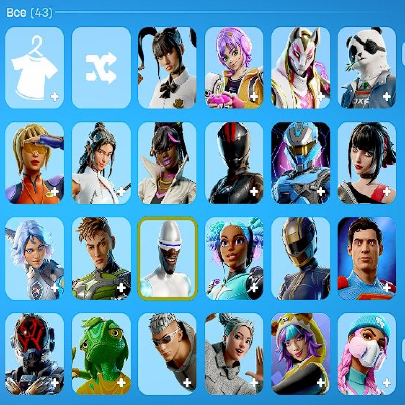 🎨 44 скина | 🌟 Fortnite аккаунт