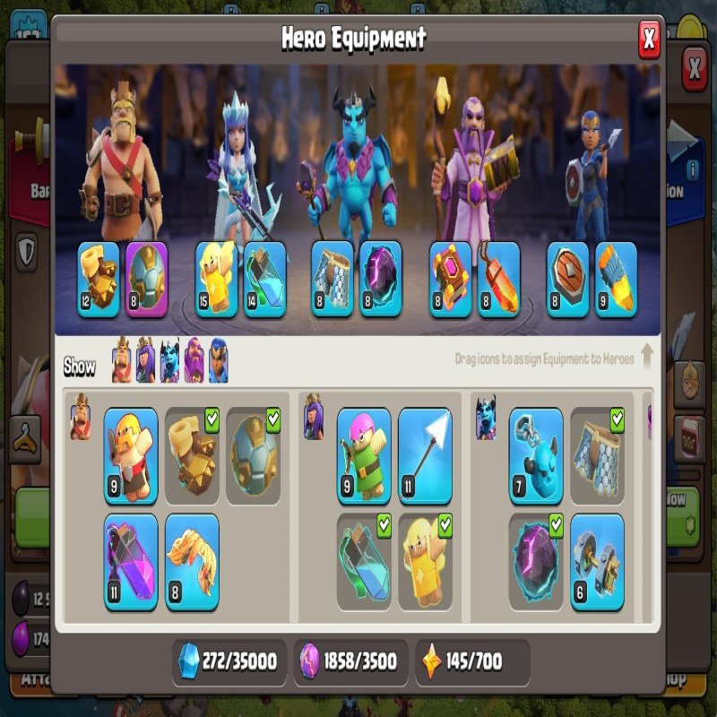 🏰 Clash of Clans акаунт | Ратуша 13 | Рівень 153