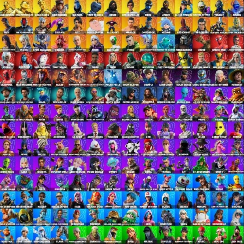 🎨 198 скінів | 🌟 Fortnite акаунт