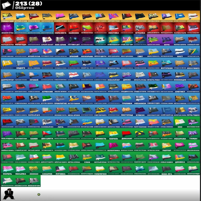 🎨 203 skins | 🌟 Fortnite account