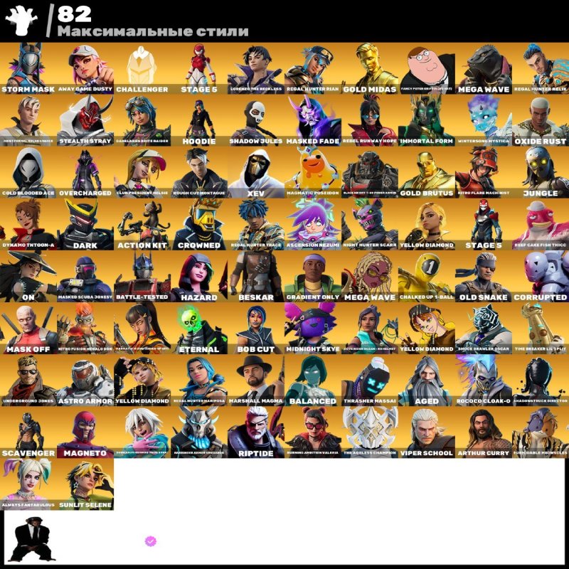 🎨 247 скінів | 🌟 Fortnite акаунт
