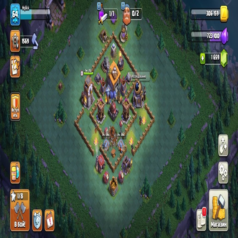 🏰 Clash of Clans акаунт | Ратуша 14 рівня | Рівень 64