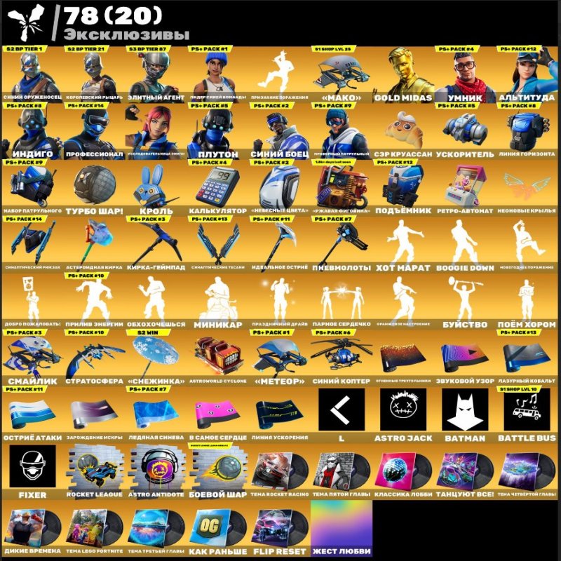 🎨 122 скінів | 🌟 Fortnite акаунт