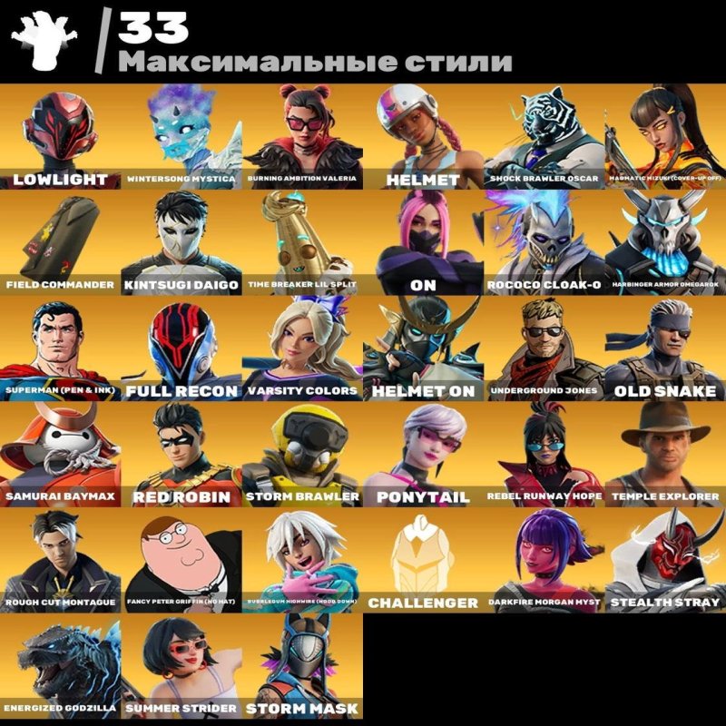 🎨 69 скінів | 🌟 Fortnite акаунт