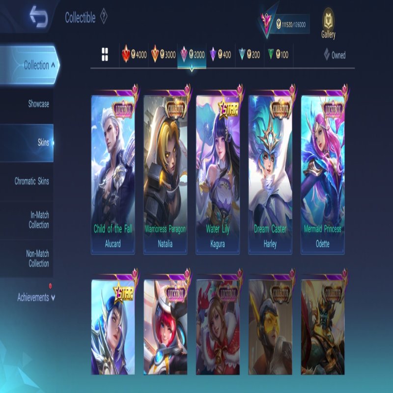 🎮 Mobile Legends акаунт | Міфічний Безсмертний | 131 героїв | 361 облич