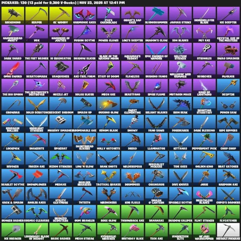 🎨 143 скіни | 🌟 Fortnite акаунт