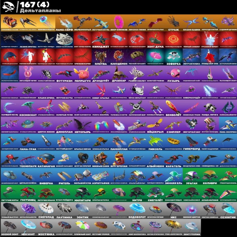 🎨 166 скінів | 🌟 Fortnite акаунт