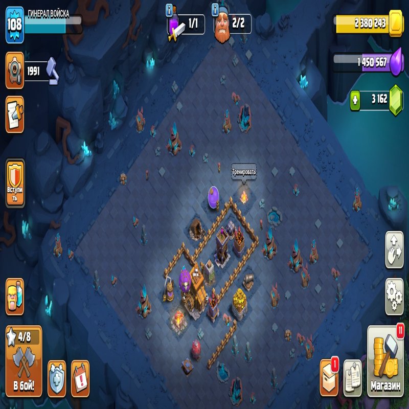 🏰 Clash of Clans акаунт | Ратуша 12 | Рівень 1