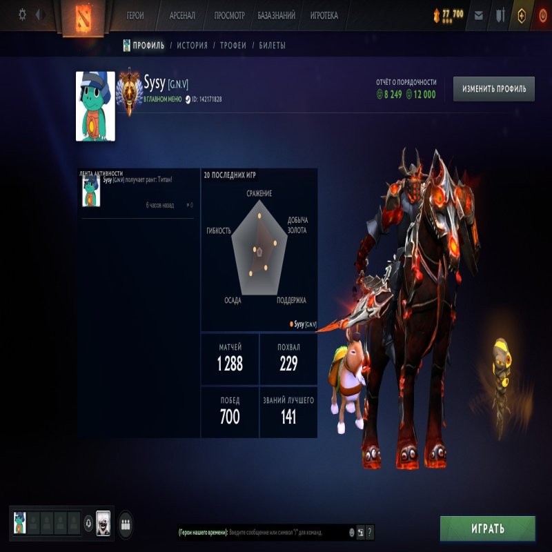 🏅 MMR 5636 | 🕒 1410 годин | 🛡 12000