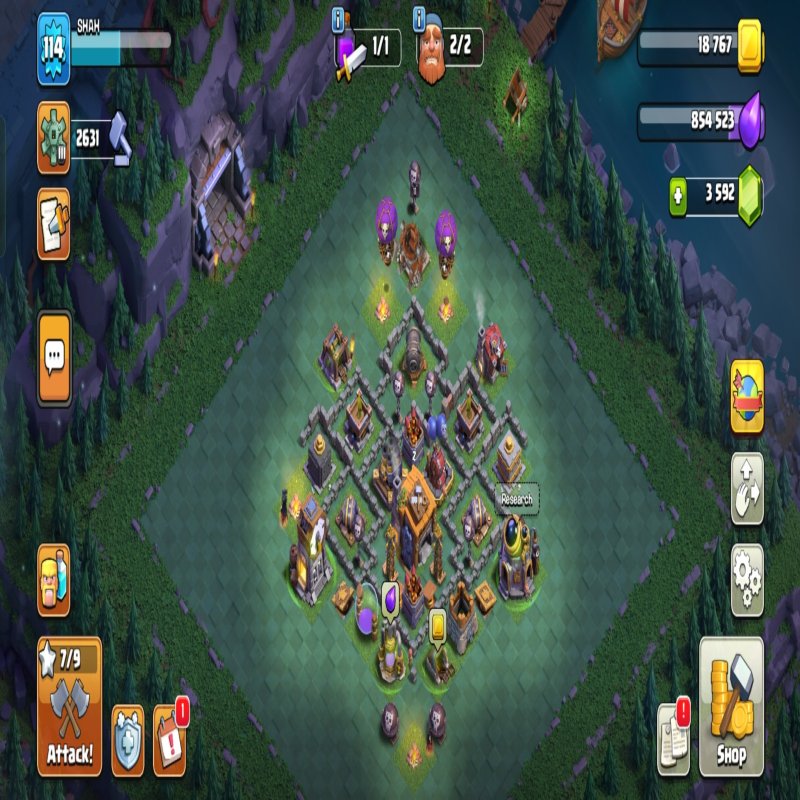 🏰 Clash of Clans account | Town Hall 13 | Level 114