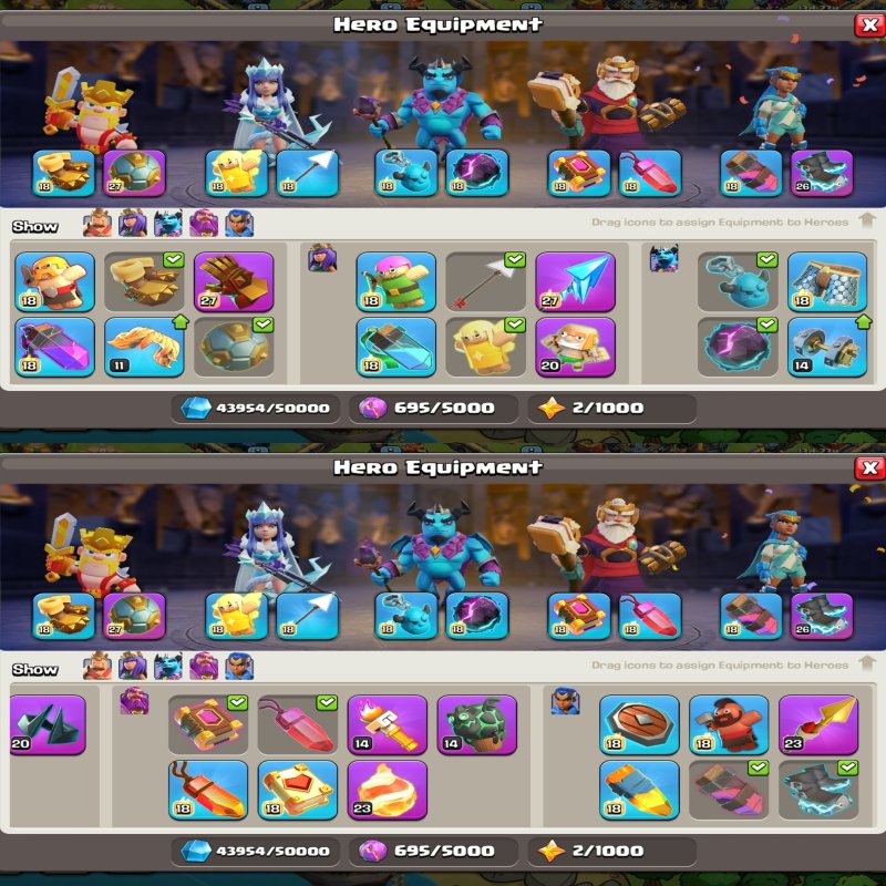 🏰 Clash of Clans акаунт | Ратуша 18 рівня | Рівень 264