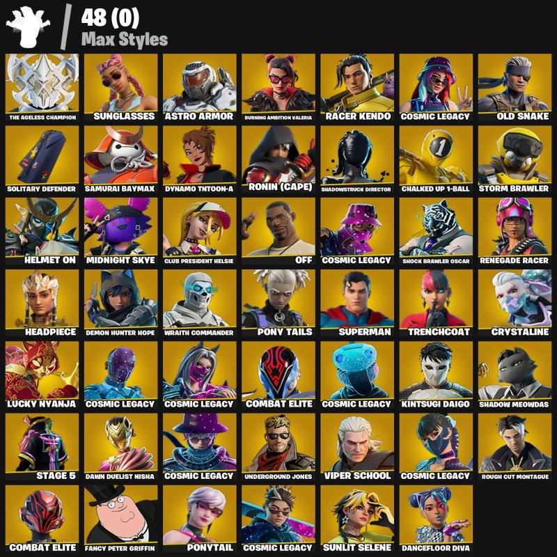 🎨 170 скінів | 🌟 Fortnite акаунт