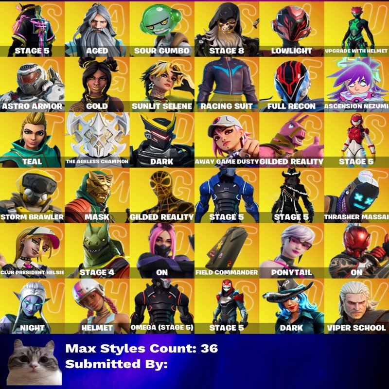 🎨 87 скінів | 🌟 Fortnite акаунт