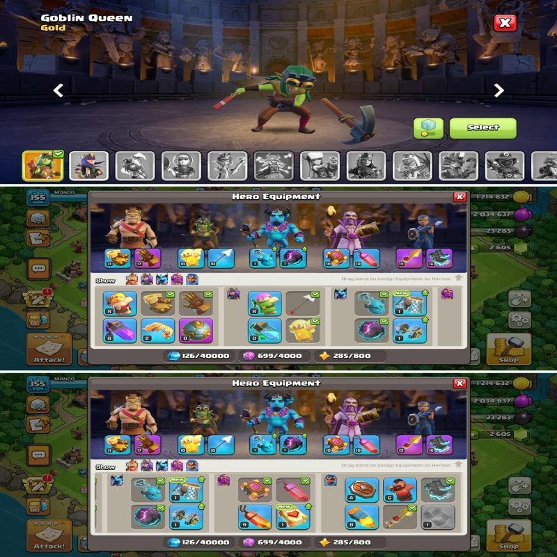 🏰 Clash of Clans акаунт | Ратуша 17 рівня | Рівень 52/61/36/18