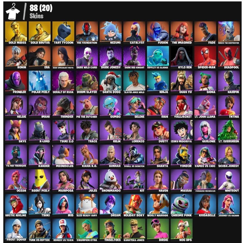 🎨 88 skins | 🌟 Fortnite account