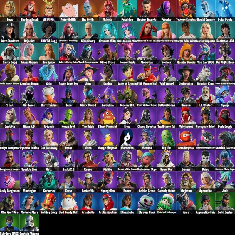 🎨 122 skins | 🌟 Fortnite account