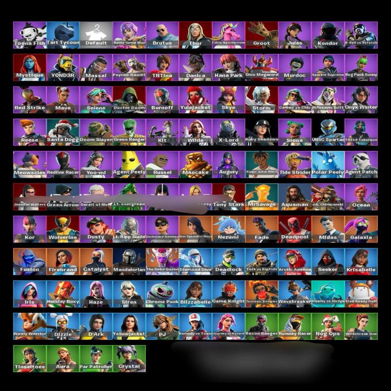 🎨 114 skins | 🌟 Fortnite account