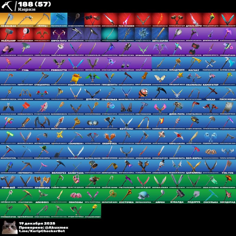 🎨 204 скінів | 🌟 Fortnite акаунт