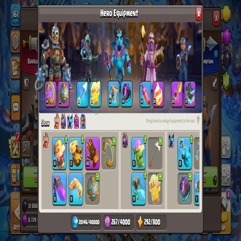 🏰 Clash of Clans акаунт | Ратуша 18 | Рівень максимальний