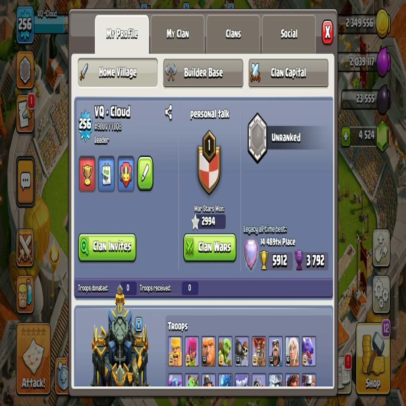 🏰 Clash of Clans акаунт | Ратуша 17 рівень | Рівень 30